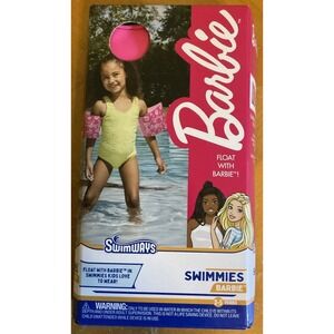 Barbie SwimWays Swimmies Floaties‎ 3-5 Years Pool Swim Help New Sealed Mattel